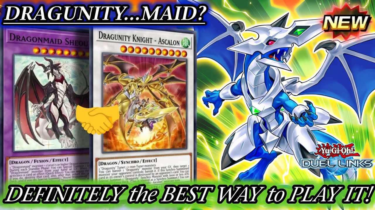 DRAGUNITY HUGE UPGRADE! REMUS MVP and using... DRAGONMAIDS?! [DUEL LINKS]
