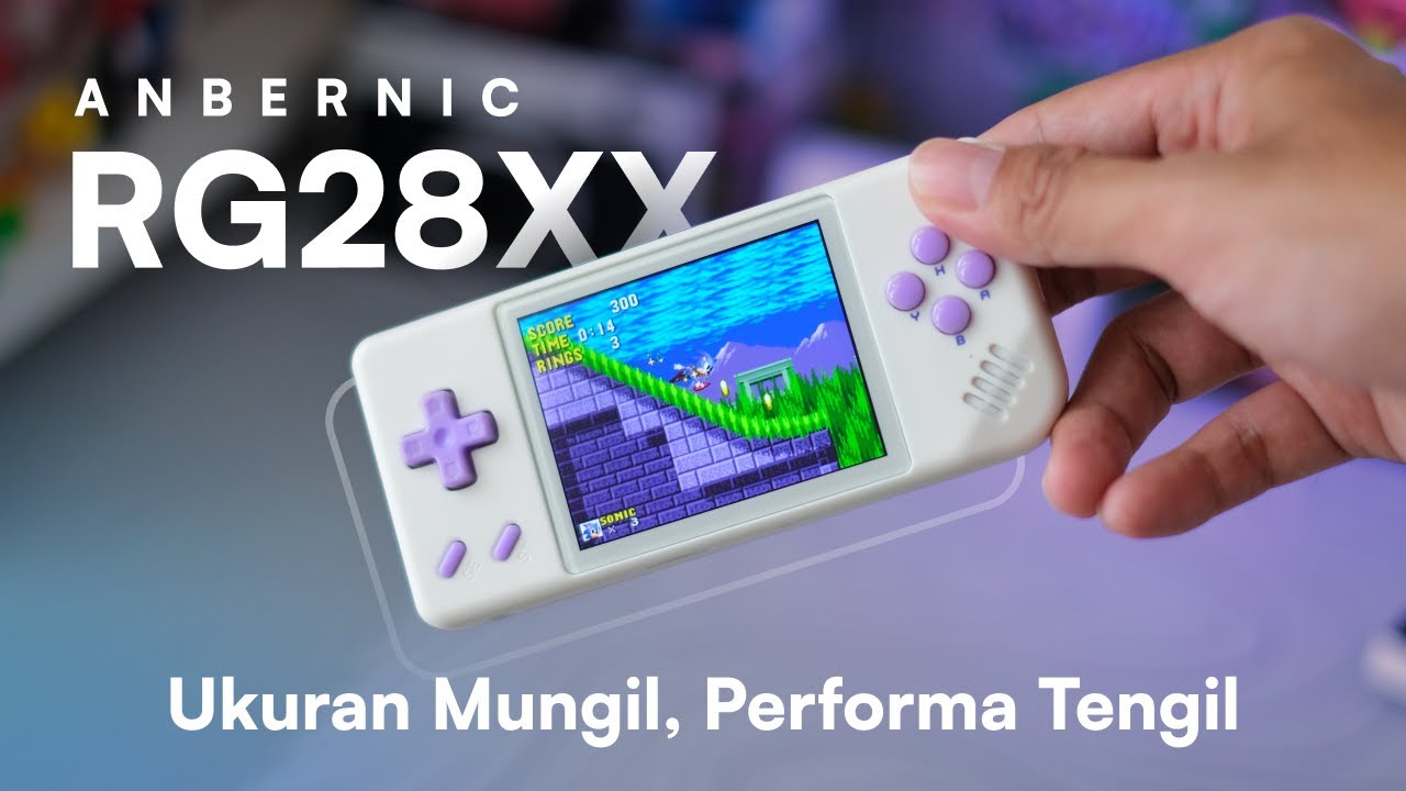 REVIEW Anbernic RG28XX handheld mungil performa wow banget
