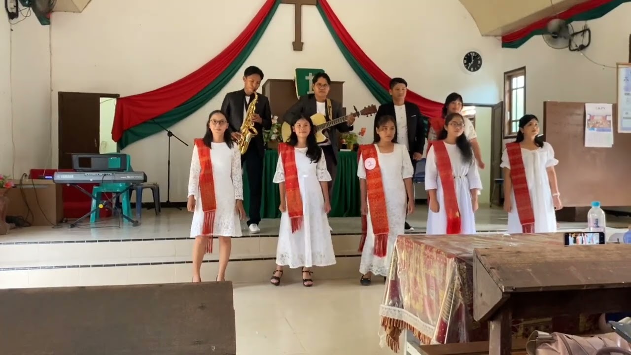JUARA 2 LOMBA VOCAL GROUP HALELUYA - 149 | PORSENI  NAMAPOSO GKPS DISTRIK 10