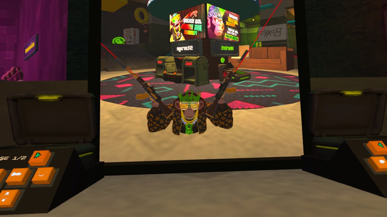 Exploring the new city in zombunk