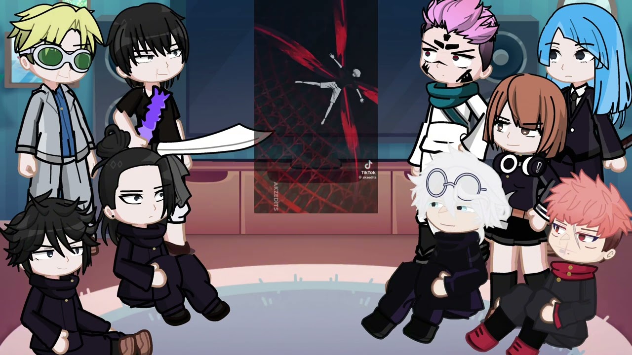 Jujutsukaisen react to kaneki | tokyo ghoul | Gojo | Gacha life 2