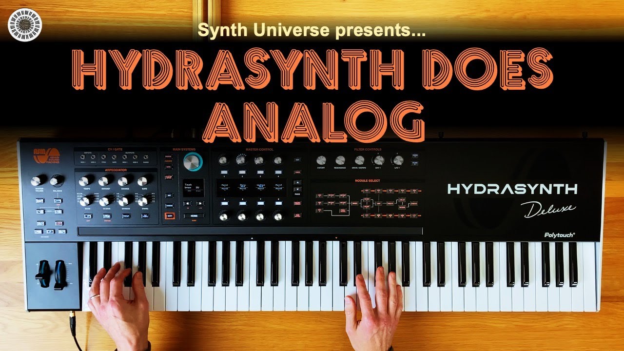Hydrasynth Warm Analog & Vintage Sounds