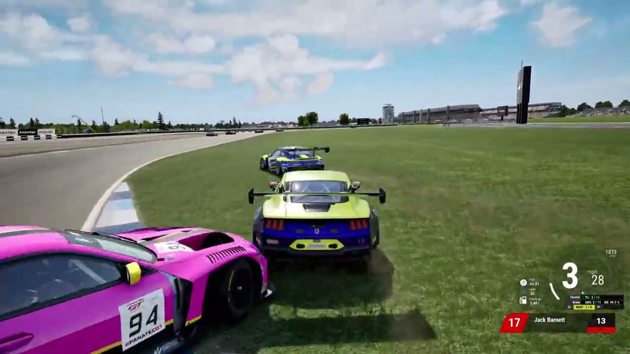 Sunday Super Sprint - Indy Race 2 - Colpitts incident 
