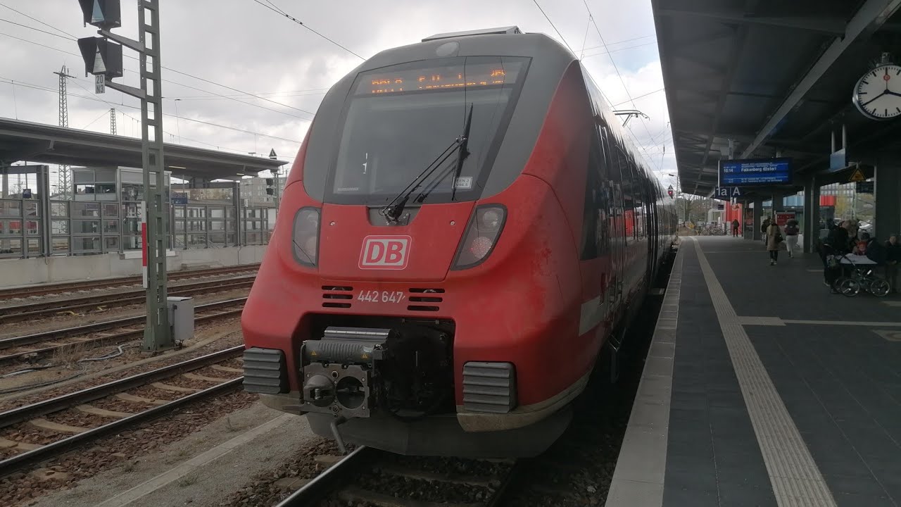 Mitfahrt auf der Linie RB49 von Senftenberg bis Cottbus Hbf im Talent 2