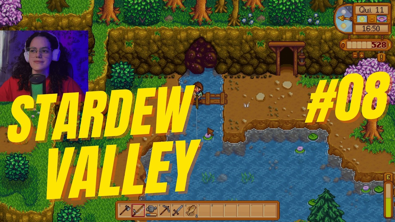Seguindo algumas dicas de vocês e pescando | Stardew Valley #08