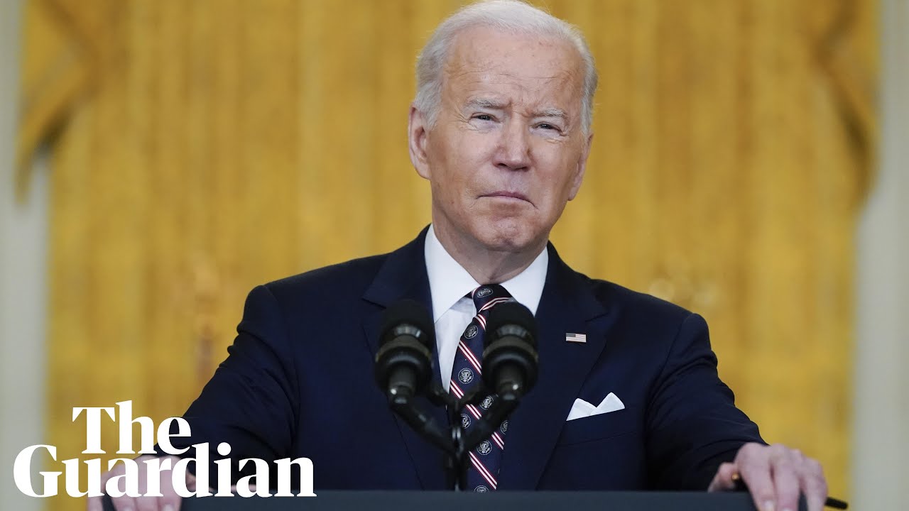 Joe Biden addresses the US after Russia invades Ukraine – watch live