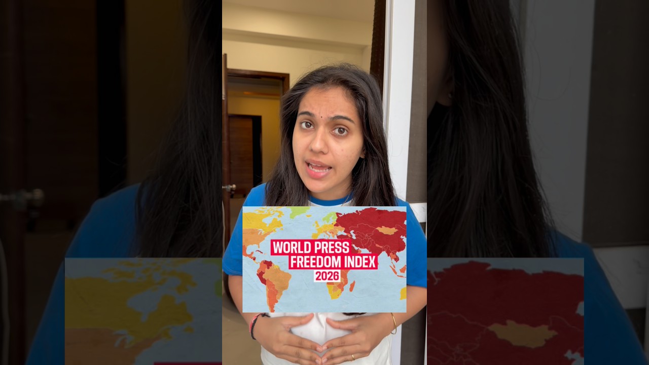 World press freedom index 2026 #examjourney #currentaffairs #index #ranking #pressfreedom