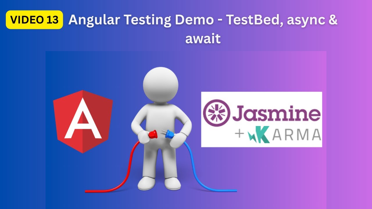 Компонентное тестирование в Angular | TestBed, async и await: объяснение | Модульное тестирование...