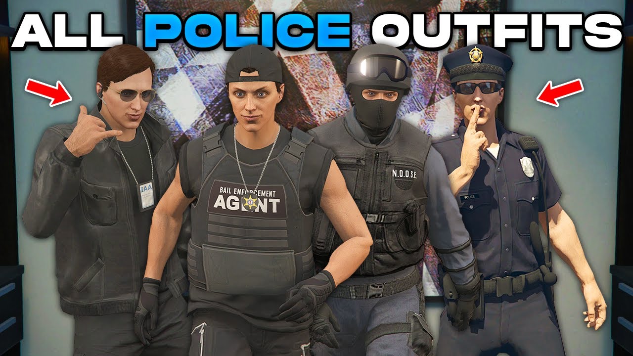 How To Get ALL Police Outfits in GTA 5 Online! (Updated)