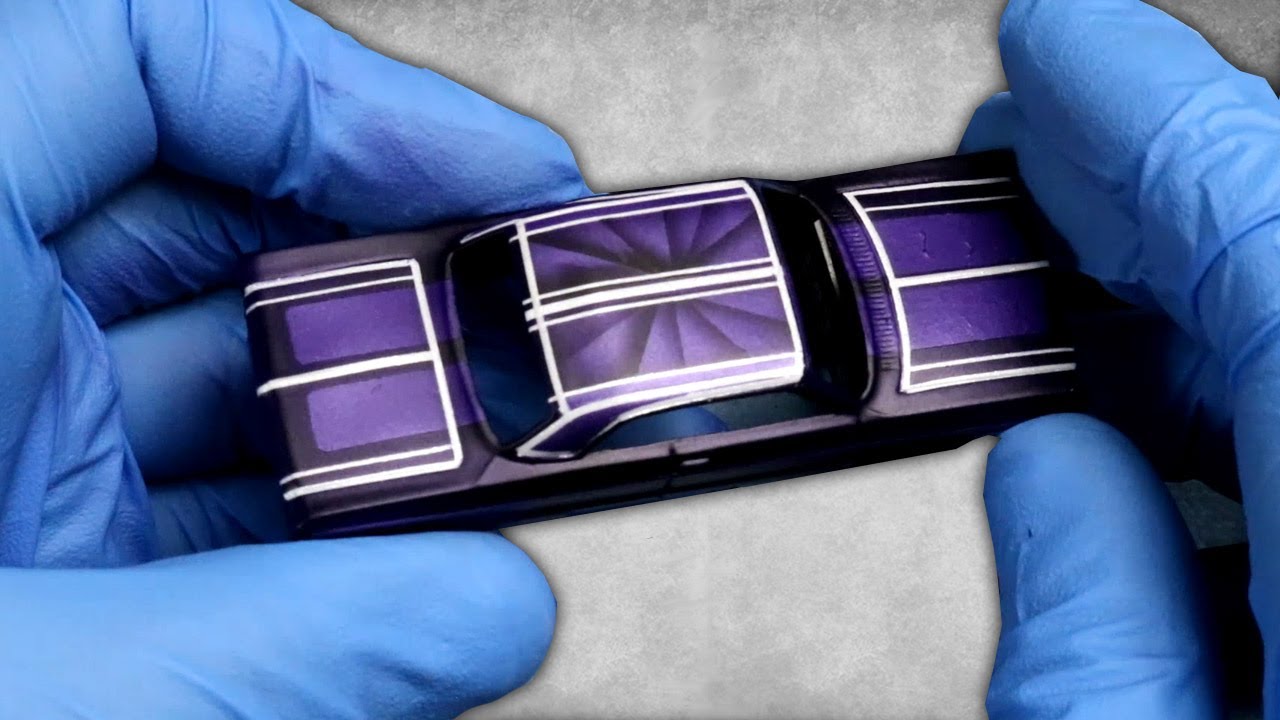 Покраска машинок Hot Wheels — Impala 1964 года — пробую краску Low Rider