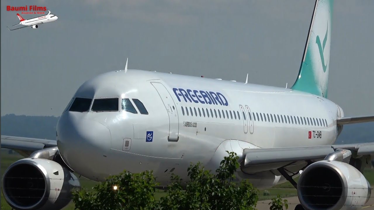 Planespotting Friedrichshafen Airport 