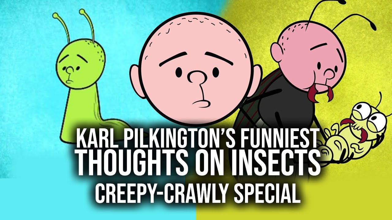 Karl Pilkington's Funniest Thoughts On Insects | Compilation, Creepy-Crawly Special
