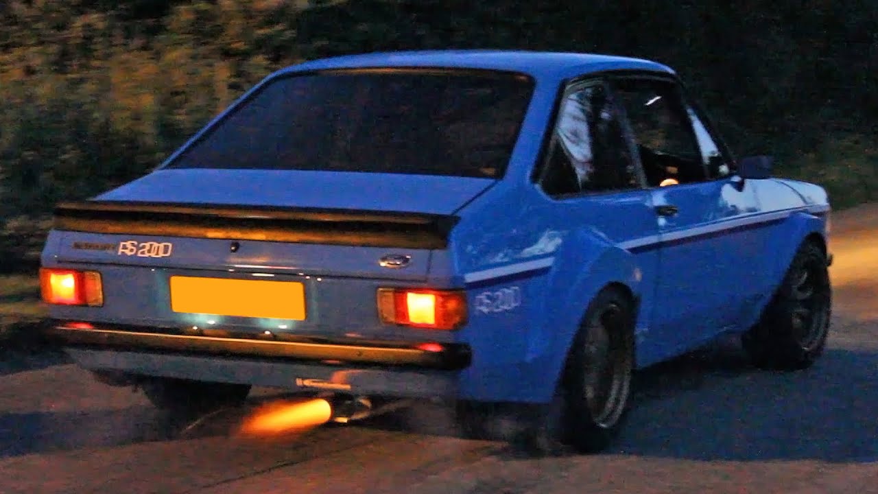 Ford Escort Mk2 Compilation - Leaving Car Meets
