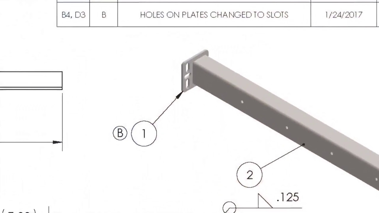 Minimizer Fast Flap Mounting Bracket