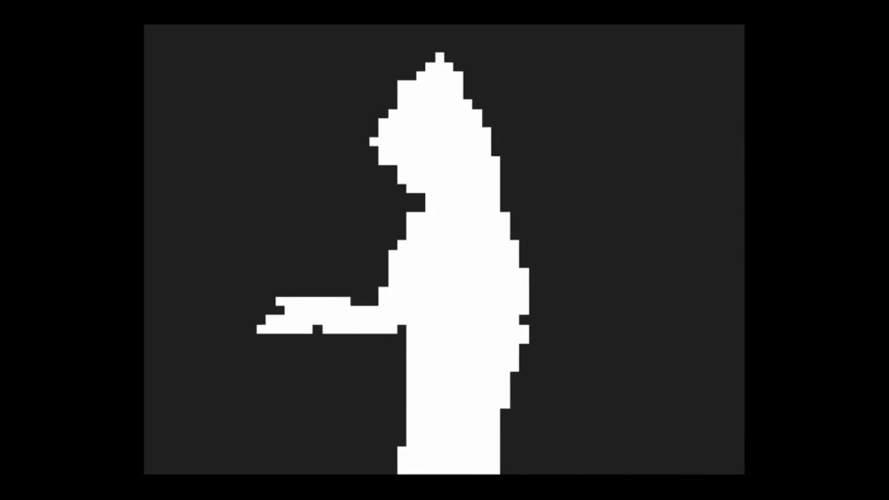 Bad Apple (demo) for the NEC PC-6601