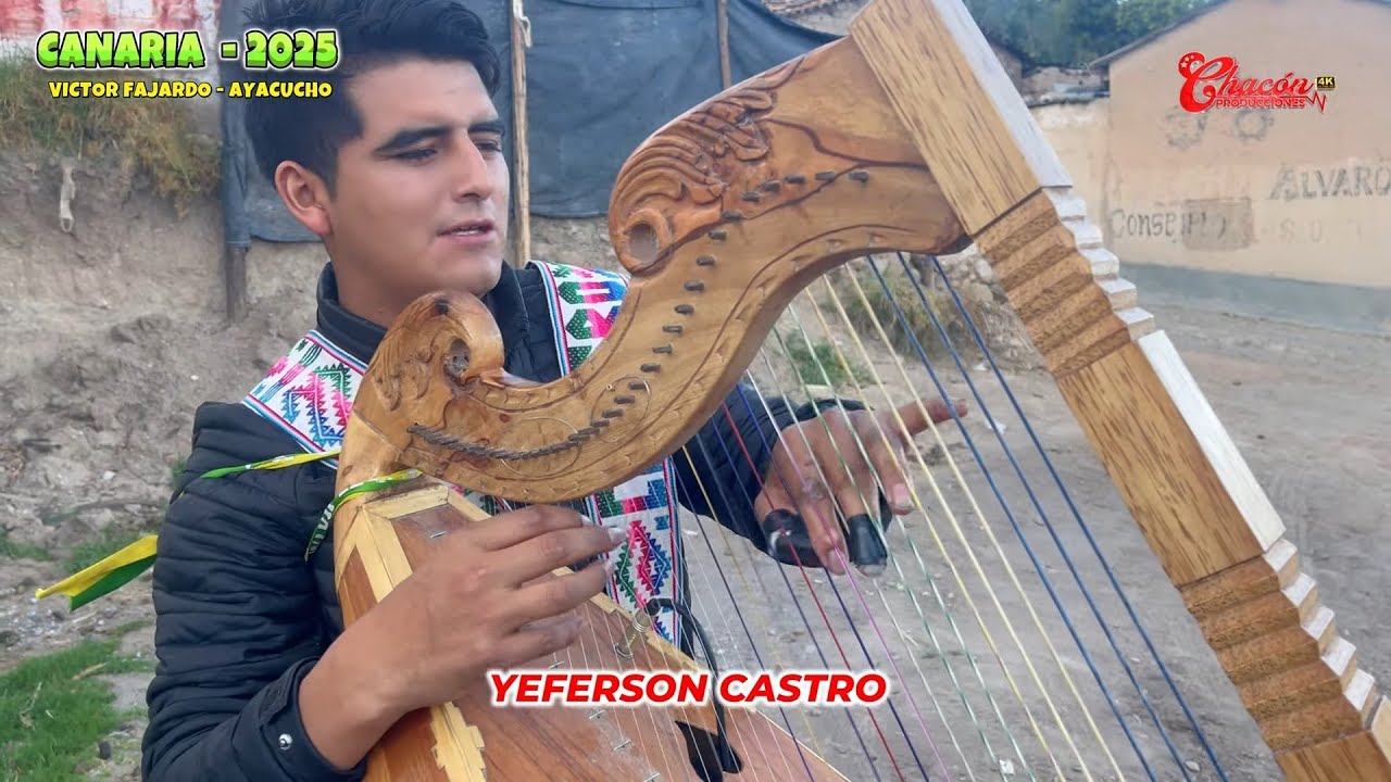 ✨🪉 YEFERSON CASTRO DE SAURAMA / DESDE CANARIA - FAJARDO - AYACUCHO con mucho sentimiento 
