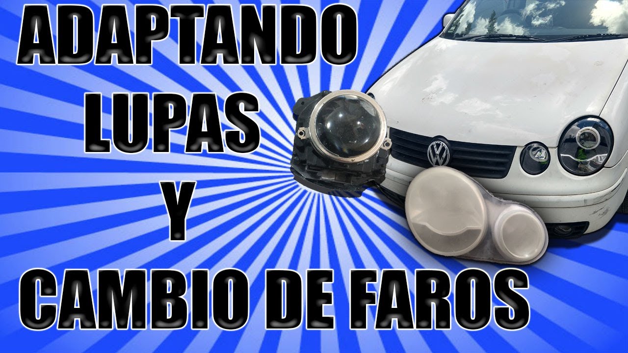 FAROS DE LUPA EN VW POLO