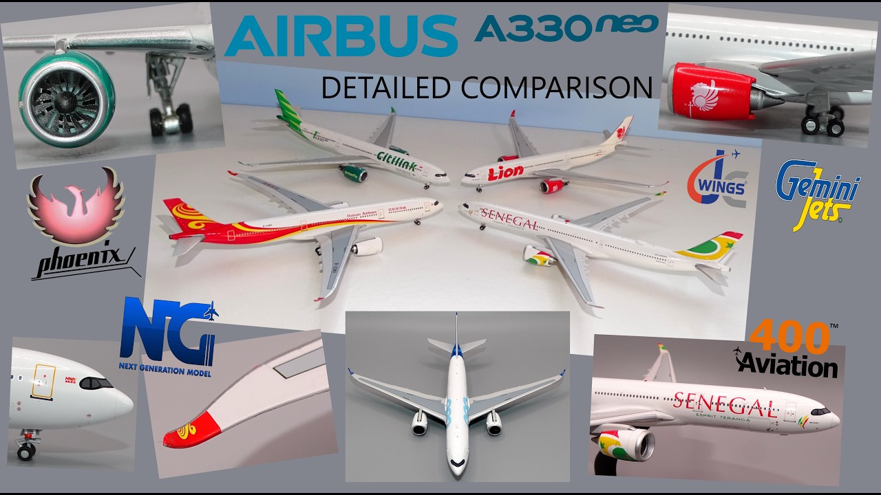 Какая модель Airbus A330NEO в масштабе 1:400 лучшая?