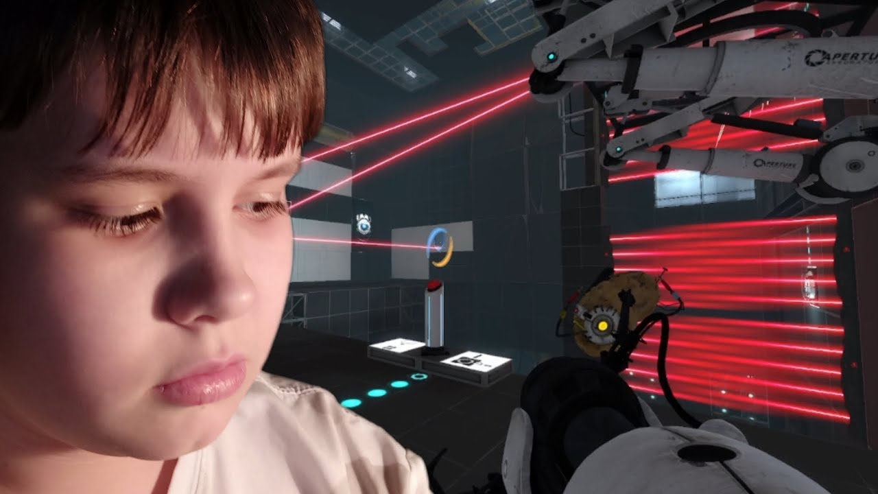 эти лазеры меня БЕСЯТ. PORTAL 2. #16