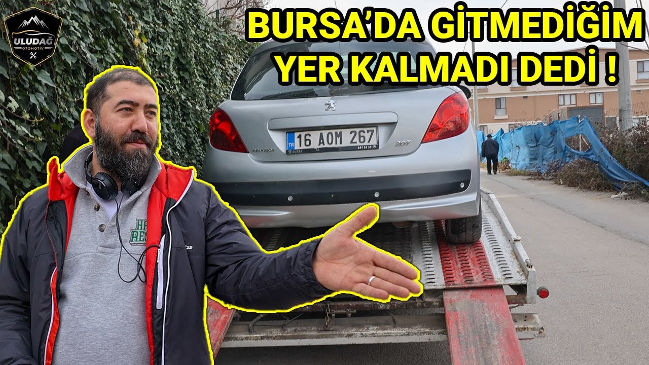 HERKESİN SORUNLU MOTOR DİYE BAKMADIĞI ARACA BAKTIK ! (Peugeot 207 1.6 Motor Yağa Su Karıştırmış)