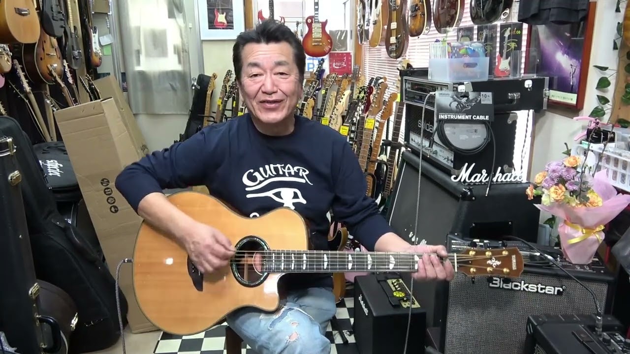 YAMAHA  APX-1200 オール単板のエレアコ！