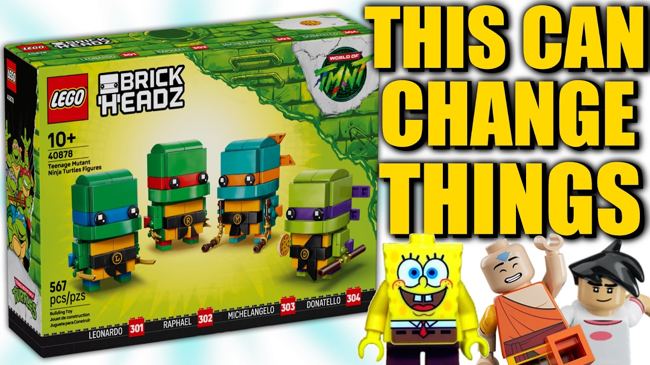 2026 LEGO TMNT REVEAL! LEGO Nickelodeon Sets RETURN!