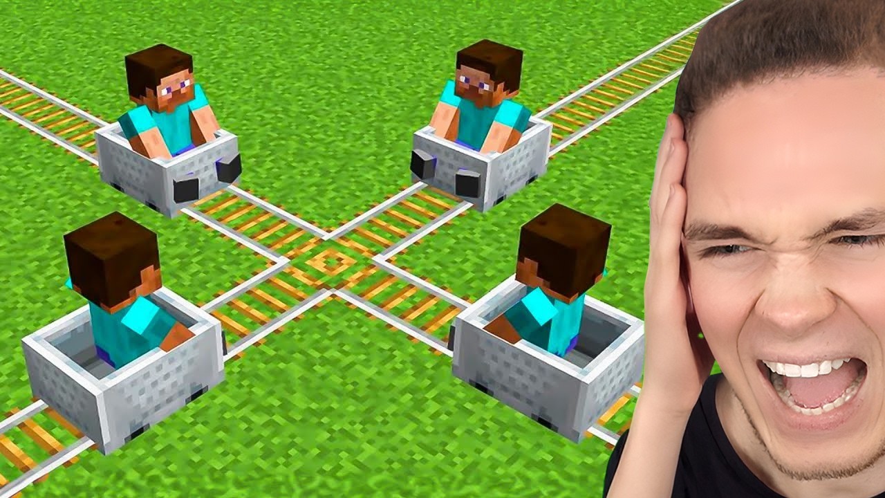Minecraft, aber OHNE LOGIK!