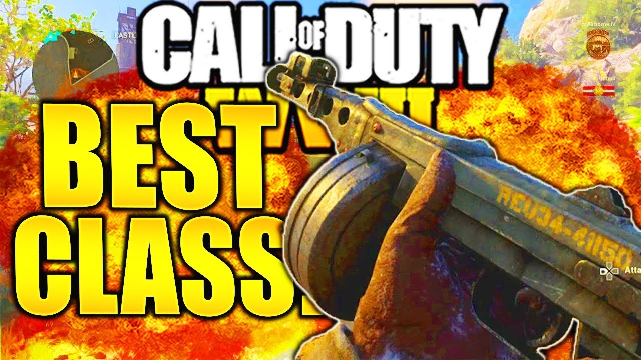 MOST OVERPOWERED CLASS SETUP AFTER UPDATE! CALL OF DUTY WW2 BEST CLASS SETUPS COD WW2 DIVISION SETUP