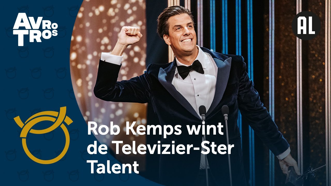 Rob Kemps wint de Televizier-Ster Talent 2021 🚀 | Gouden Televizier-Ring Gala 202