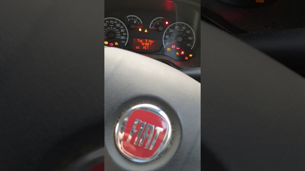 Fiat Doblo DPF cleaning regenerate procedure