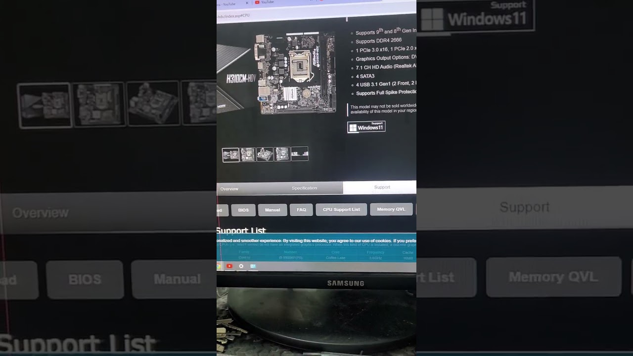 how to update bios asrock h310cm