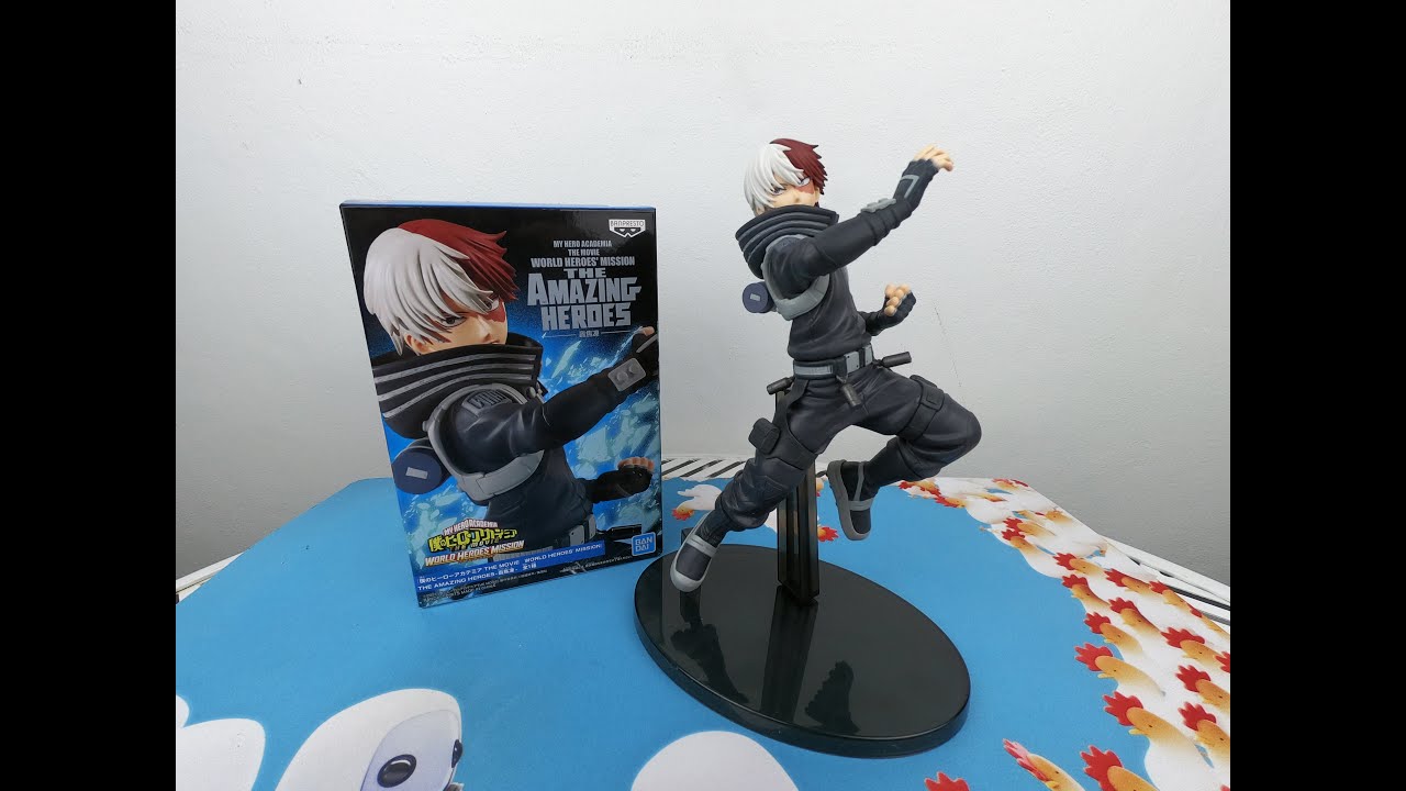[Unboxing]&[Review] MY HERO ACADEMIA SHOTO TODOROKI THE MOVIE WORLD HEROES&rsquo; MISSION #771
