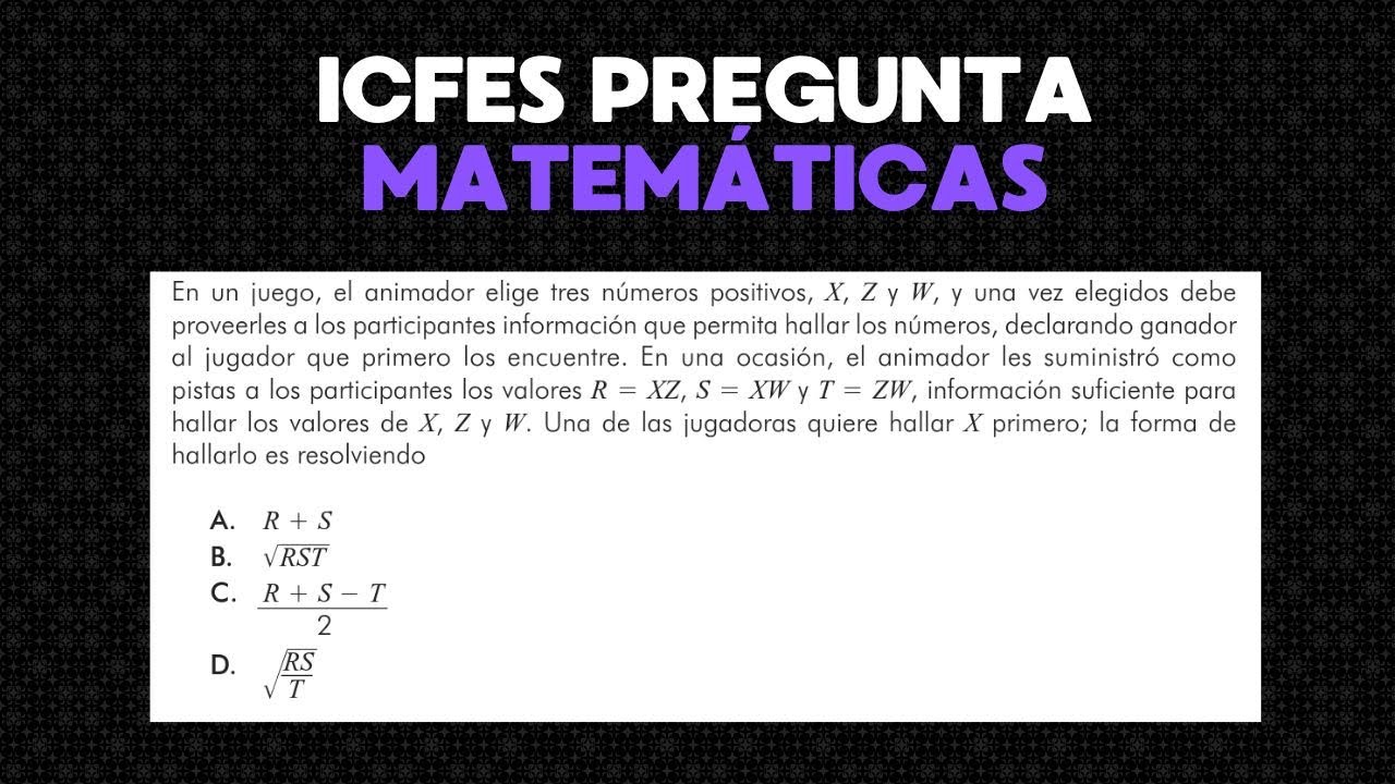 Pregunta ICFES Matem&aacute;ticas: Despeje de Ecuaciones Explicada 🧮