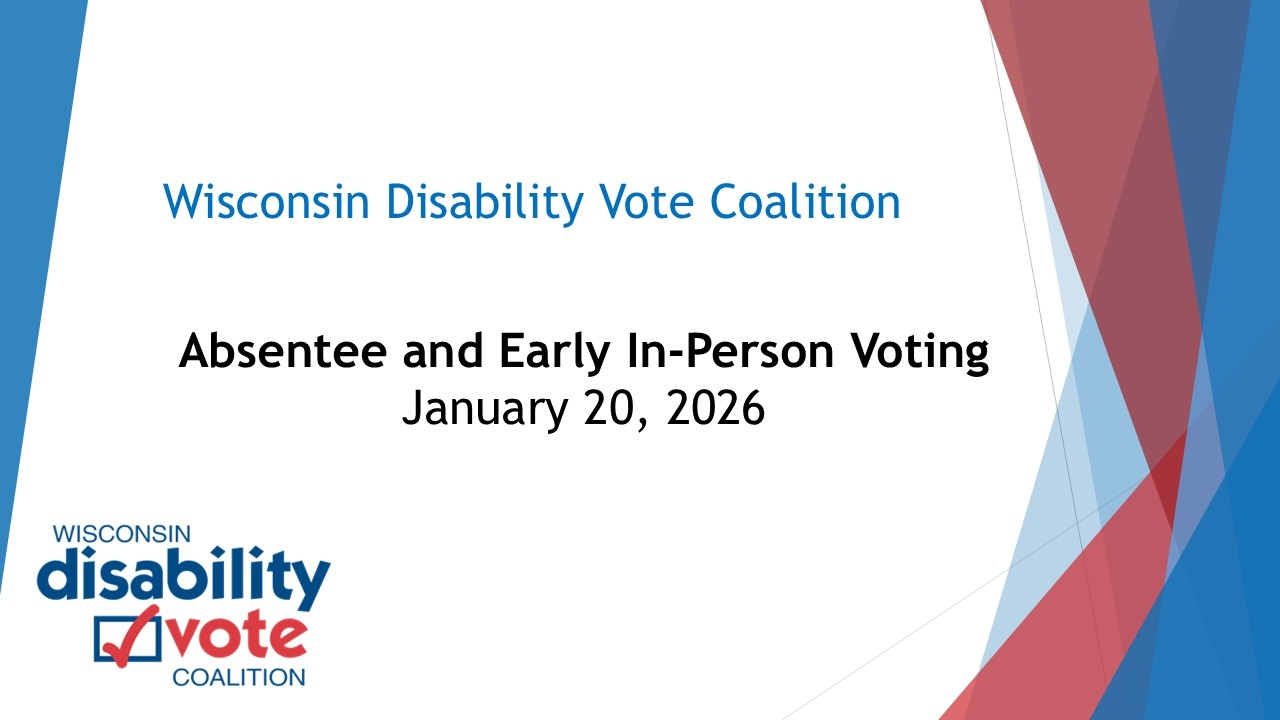 Lunch and Learn: January 20, 2026 | Absentee and Early Voting