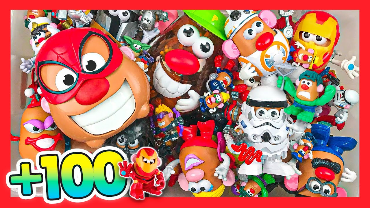100 POTATO HEAD Marvel Transformers Disney & Star Wars | Mr Potato Head COLLECTION