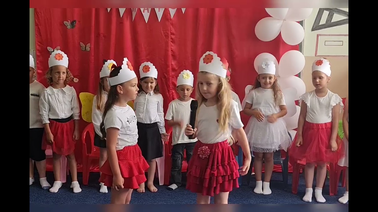 Program lamtumirës nga parashkollorët, me edukatoren Milihate Rexhepi. Qershor 2025