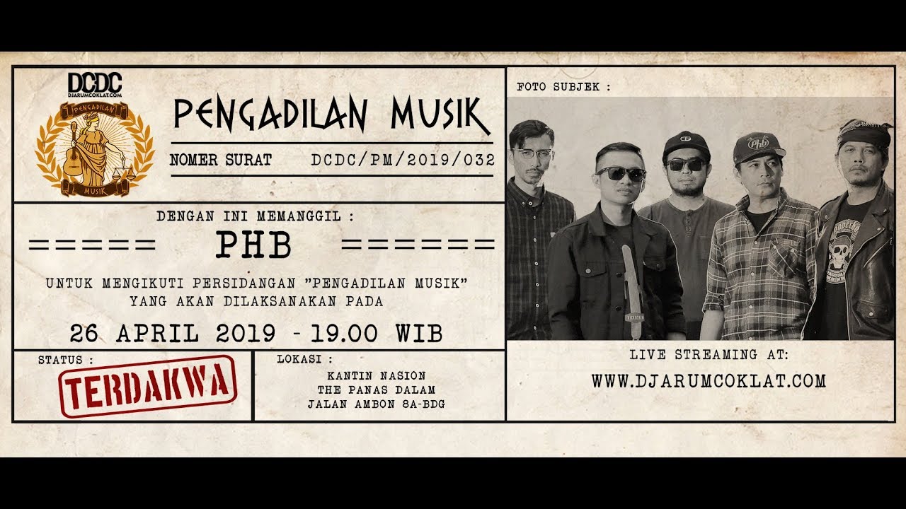 Pengadilan Musik - PHB (Pemuda Harapan Bangsa)