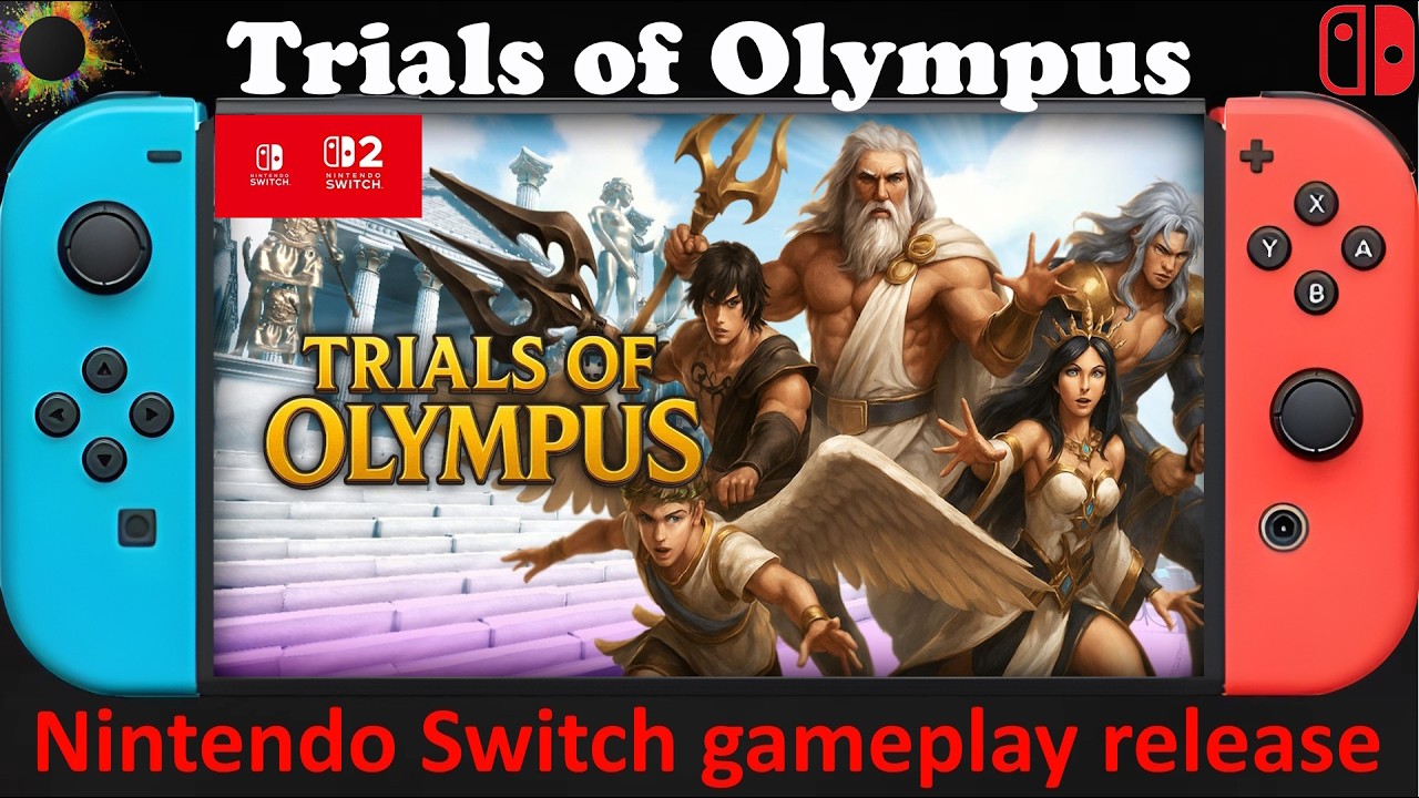 Trials of Olympus - Nintendo Switch / Switch 2 Compatible gameplay release