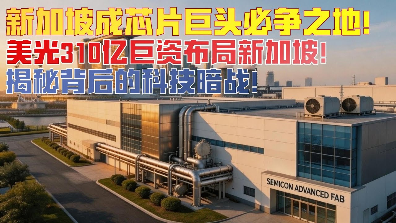 为何新加坡成芯片巨头必争之地？美光310亿新元押注新加坡！揭秘背后的科技暗战！