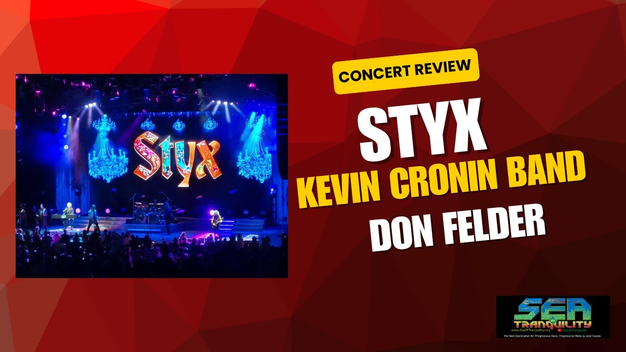 Concert Review: Styx, Kevin Cronin Band, Don Felder @ Saratoga Performing Arts Center, 8/12/2025
