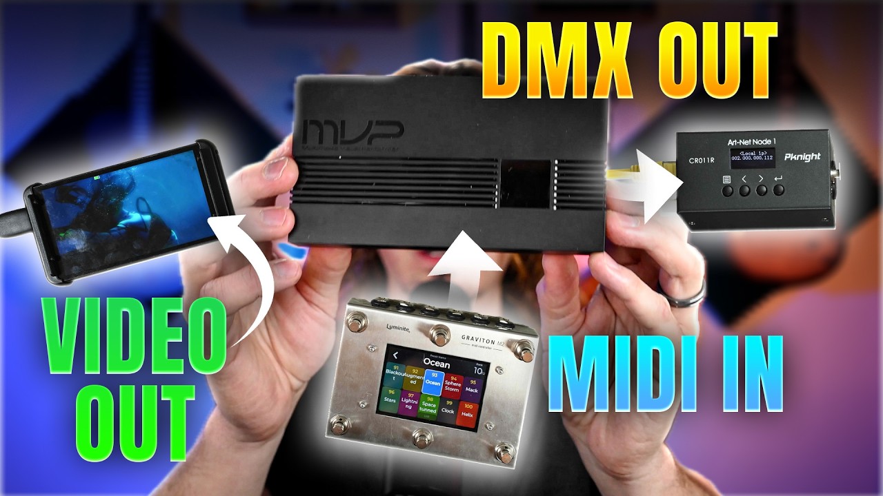 ENHANCE Your Live Shows w/ VIDEO & LIGHTING with the MVP by 4Cast