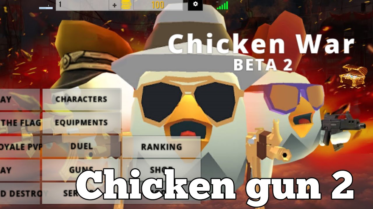 CHICKEN GUN 2 BETA GAMEPLAY