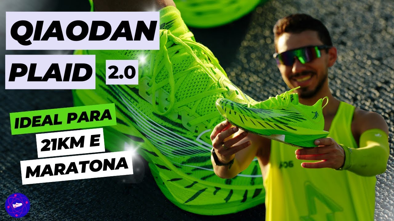 QIAODAN PLAID 2.0: o tênis SURPREENDENTE para 21K e 42K! Review Completo