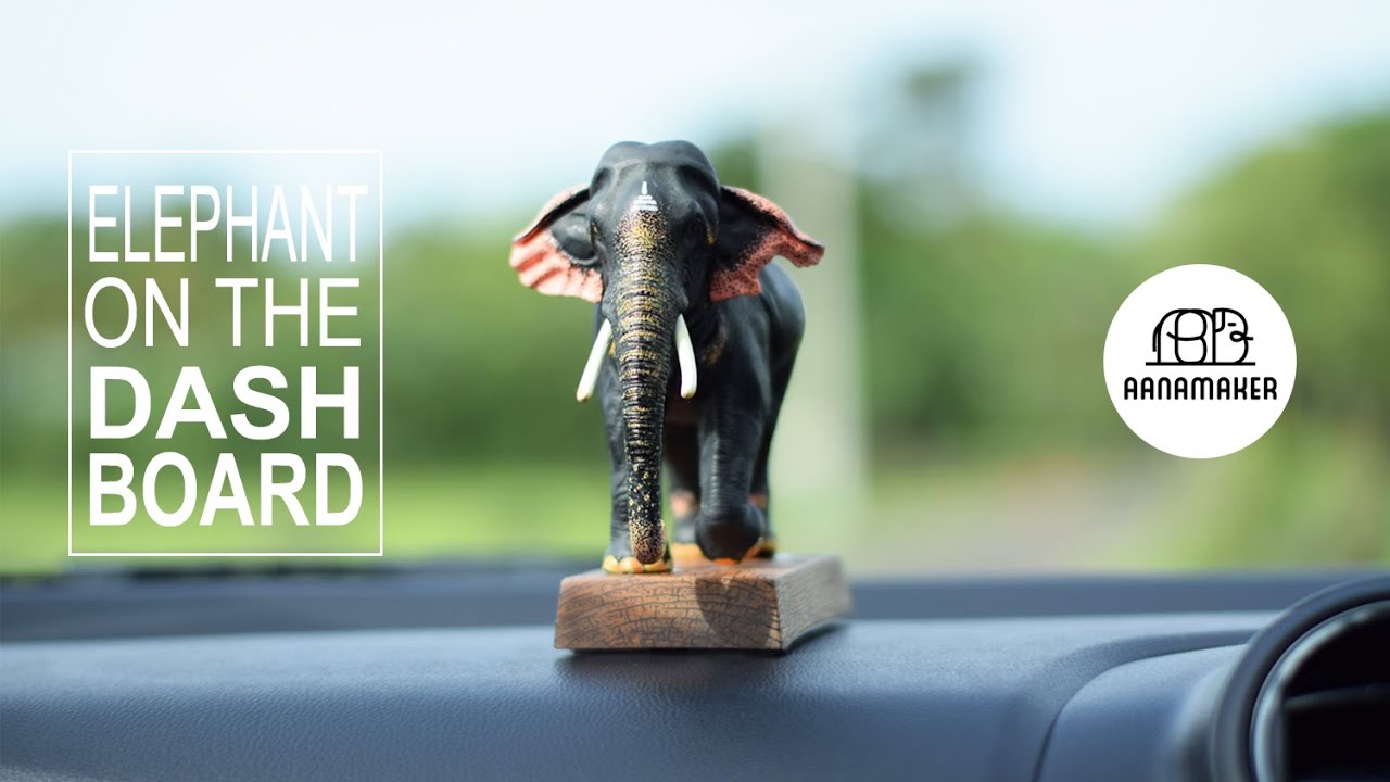 ELEPHANT on DASH BOARD    |  AANAMAKER