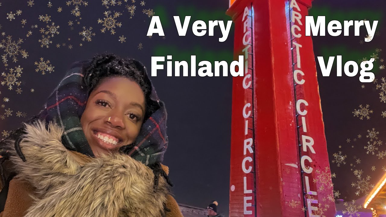 2024 FINLAND VLOG: Helsinki and Lapland's Santa Clause Village!