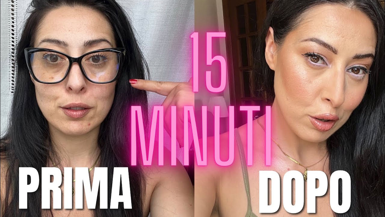 TRUCCO VELOCISSIMO GIORNO *SEMPLICE ANTI AFA | Mi preparo con voi