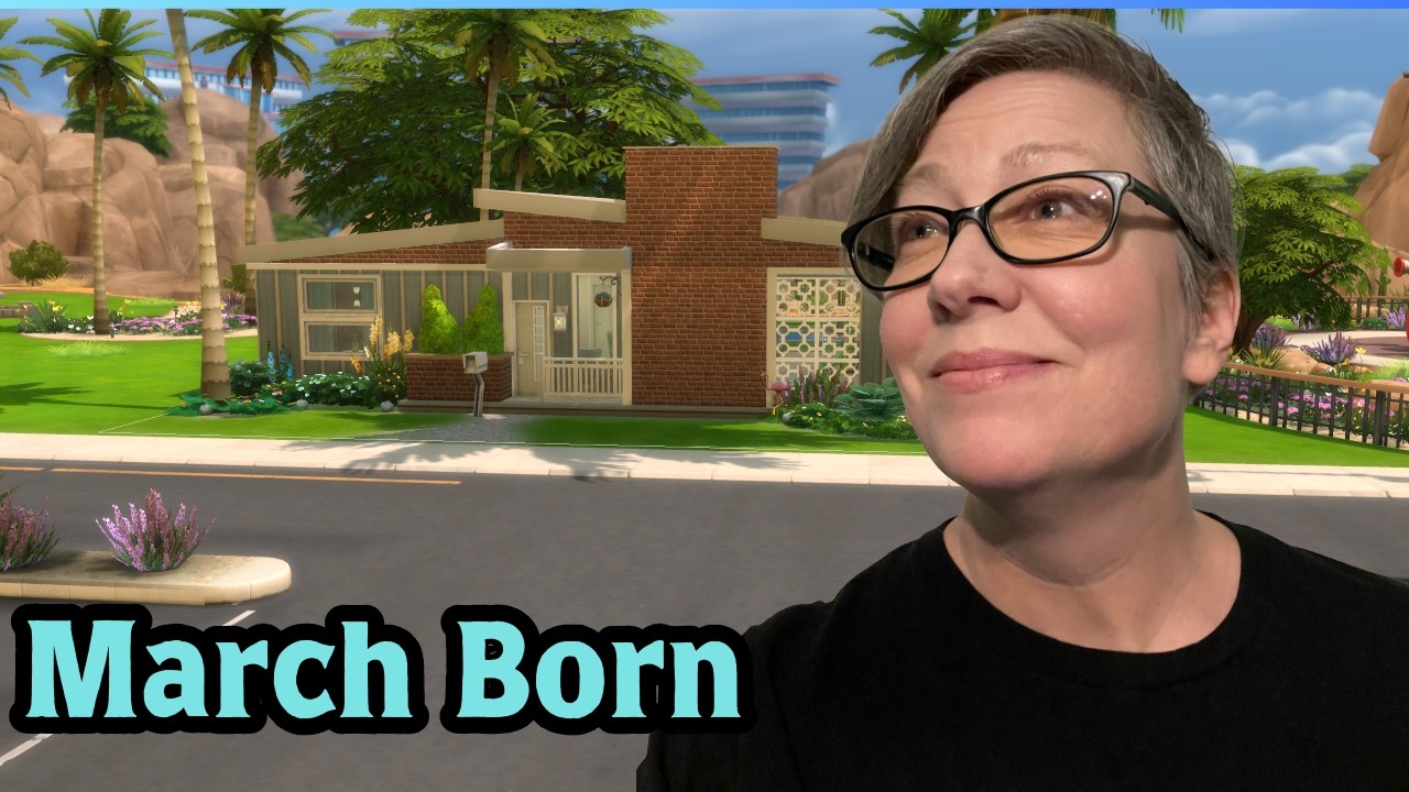 I built a house for those of you born in March, Happy Birthday! #staceykinnz #thesims4  #marchborn