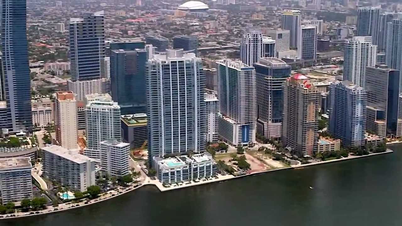 Miami Downtown, Miami Beach and Key Biscayne Aerial Tour