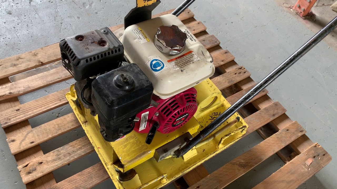 2011 Wacker Neuson VPA90 Honda 4-Stroke Petrol Powered plate compactor [19022715-4059MN]