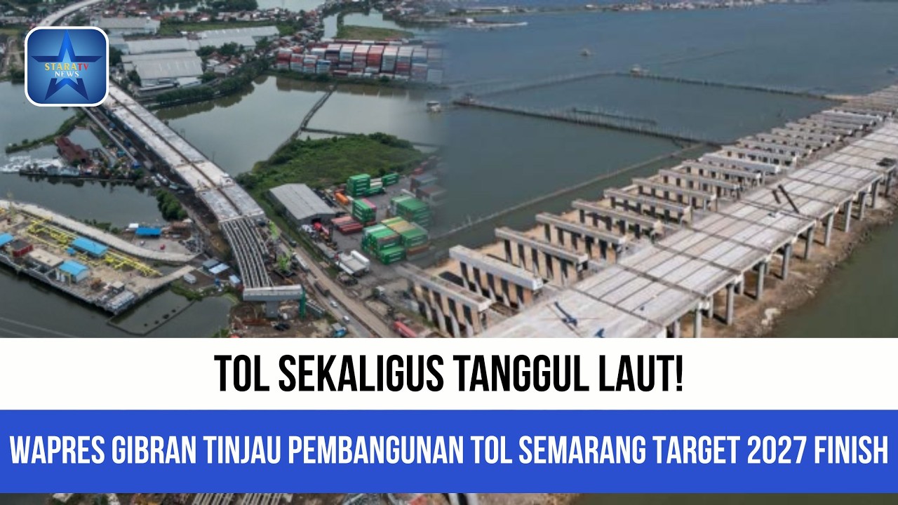 Wapres Gibran Pastikan Pembangunan Tol Semarang–Demak Sesuai Target 2027